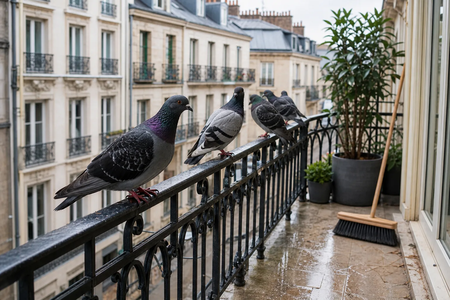 Comment venir à bout des pigeons ?